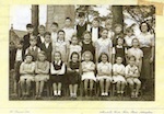 St Mellion C P School ca 1948 (Photo courtesy Dave Joslin)