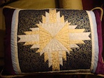 One of the new cushions for Pillaton Church